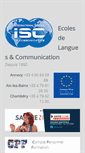 Mobile Screenshot of isc-languages.com